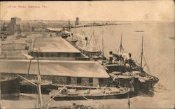 At the Docks Postcard