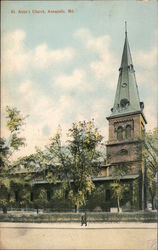 St. Anne's Church Annapolis, MD Postcard Postcard Postcard