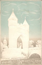 Soldier's Memorial Arch Postcard