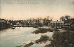 The Battenkill Below the Dam Greenwich, NY Postcard Postcard Postcard