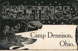 Greetings from Camp Dennison Postcard
