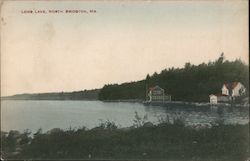 Long Lake, North Bridgton, ME Postcard