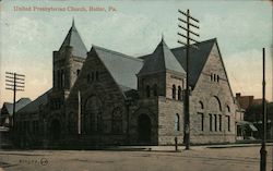 United Presbyterian Church Butler, PA Postcard Postcard Postcard