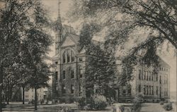 Peters Hall, Oberlin College Postcard