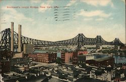 Blackwell's Island Bridge Postcard