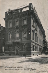 Philadelphia Lodge Benevolent Protective Order of Elks Postcard