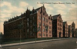 St. Joseph's Hospital, Creighton Memorial Omaha, NE New Brunswick Postcard Postcard Postcard