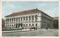 Public Library Postcard