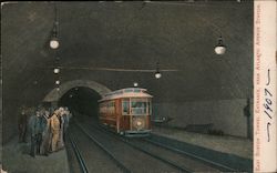 East Boston Tunnel Entrance Near Atlantic Avenue Station Massachusetts Postcard Postcard Postcard