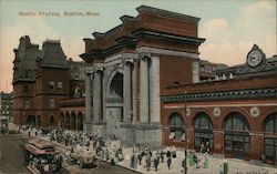 North Station Postcard