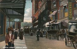 Winter Street Postcard