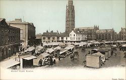 Market Place Postcard