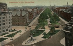 Commonwealth Ave. Postcard