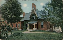 Revell Hall East Northfield, MA Postcard Postcard Postcard