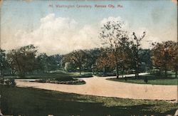 Washington Cemetery Postcard
