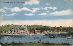 Kansas City 50 years ago Postcard