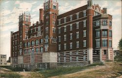 The City Hospital Postcard