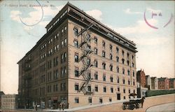 Savoy Hotel Postcard