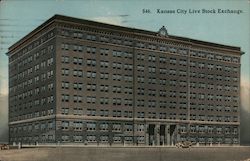 Kansas City Live Stock Exchange Postcard
