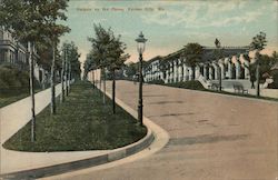 Pergola on Paseo Postcard