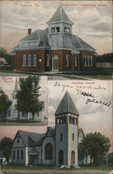 Cumberland Presbyterian Church Odessa, MO Postcard Postcard 