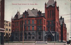 Central High School St. Louis, MO Postcard Postcard Postcard