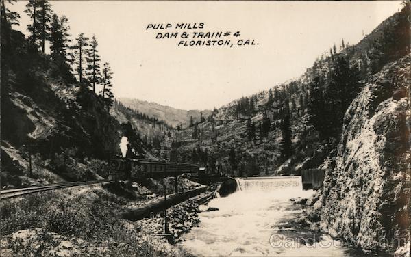 Pulp Mills Dam & Train #4 Floriston California