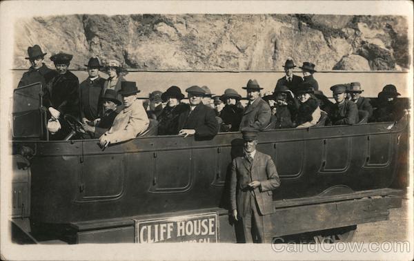 Auto-Bus Sightseeing Tour to Cliff House San Francisco California