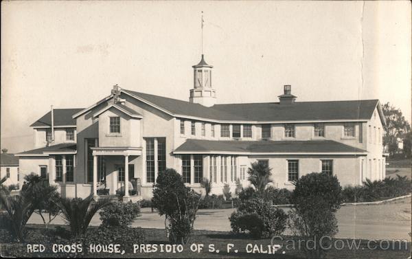Red Cross House, Presidio San Francisco California