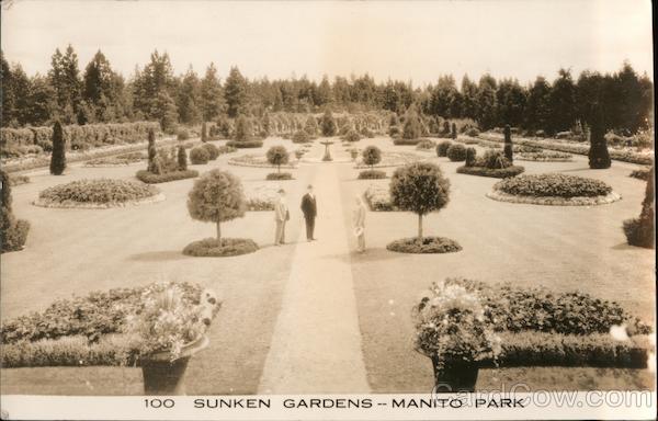 Sunken Gardens, Manito Park Spokane Washington