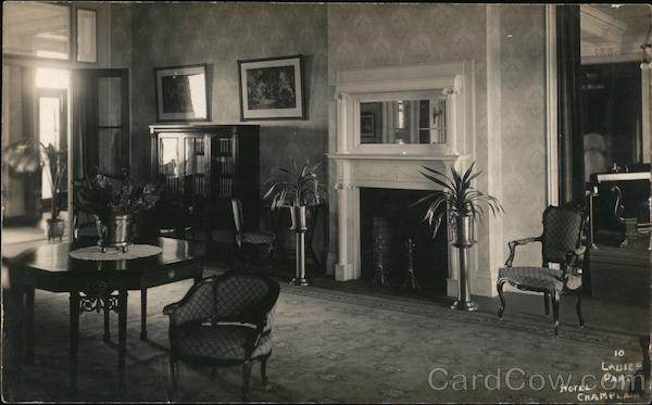 Ladies Parlor, Hotel Champlain Plattsburgh New York