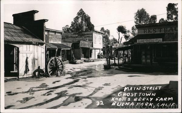 Main Street, Ghost Town, Knott's Berry Farm Buena Park California
