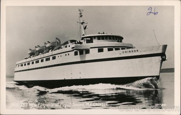 The New Flagship of Puget Sound MV Chinook Johnston