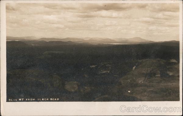 Blue MT from Black Bear Mountain New York