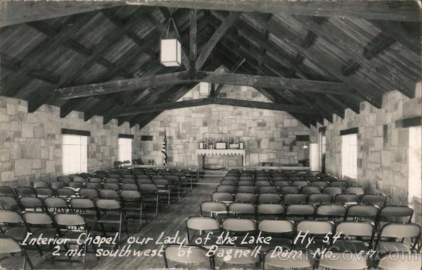 Interior Chapel, Our Lady of the Lake, SW of Bagnell Dam Lake Ozark Missouri