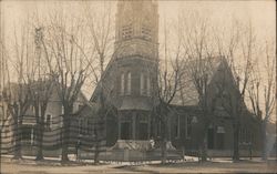 First Baptist Church Postcard