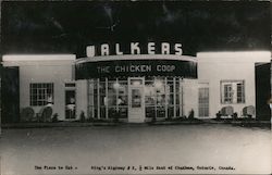 Walker's Chicken Coop - The Place to Eat Postcard