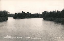 Tahquamenon River Newberry, MI Postcard Postcard Postcard