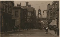 View of The Eastgate Chester, England Cheshire Postcard Postcard Postcard