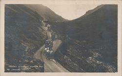 Coaches Descending Kirkstone Pass to Ullswater Postcard