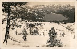 Donner Summit Bridge Postcard