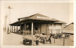 Suisun Fairfield Railroad Station Postcard