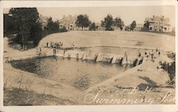 J.B.H. Swimming Pool Postcard