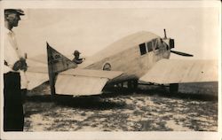 Eddie Stinson, 1920's Aircraft Postcard