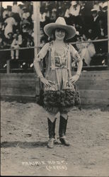 Prairie Rose (B.F.P.Co.) Cowgirl Postcard