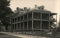 Port Hospital, Fort Harrison Indianapolis, IN KIrkpatrick Photo Postcard Postcard Postcard