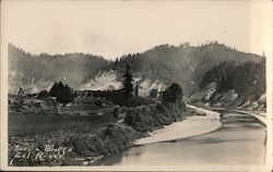 Scotia Bluffs, Eel River Postcard