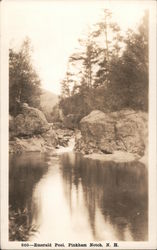 Emerald Pool, Pinkham Notch Gorham, NH Postcard Postcard Postcard