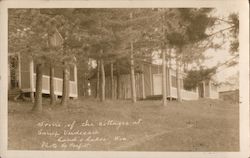 Cottages at Camp Verdesare Land O' Lakes, WI Parfilt Postcard Postcard Postcard