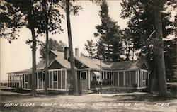 Main Lodge Cap Vudesare Land O' Lakes, WI Postcard Postcard Postcard